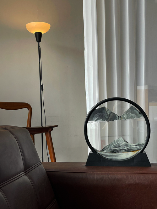 Frame beside a chair